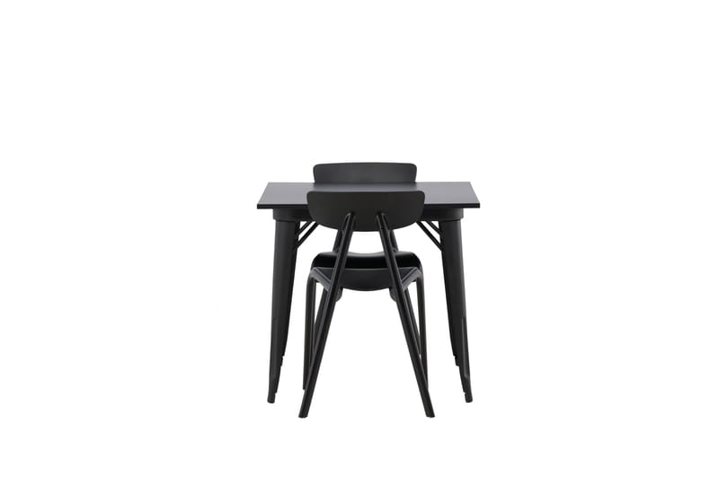 Tempe Matgrupp 80 cm Rektangulär med 2 Ursholmen stolar - Svart - Products - Möbler - Bord & matgrupp - Matgrupp