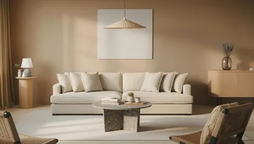 Wedge Runt Soffbord Sten 80 cm - Grå - Products - Möbler - Bord & matgrupp - Soffbord