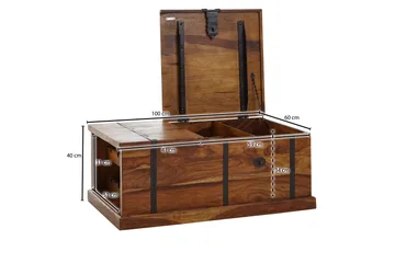 Wilhem Soffbord 100 cm Rektangulär - Natur - Products - Möbler - Bord & matgrupp - Soffbord