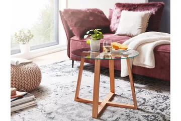 Wilhem Soffbord 58 cm Rund - Natur - Products - Möbler - Bord & matgrupp - Soffbord