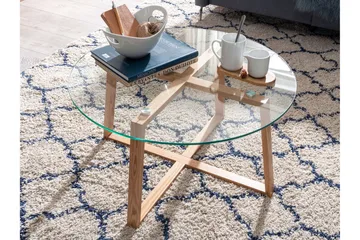 Wilhem Soffbord 78 cm Rund - Natur - Products - Möbler - Bord & matgrupp - Soffbord