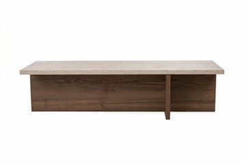 Zephral Soffbord 120x30x45 cm - Travertin, Milano Walnut - Products - Möbler - Bord & matgrupp - Soffbord