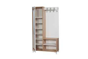 Brokind Klädförvaring 100 cm - Brun - Products - Möbler - Hallmöbler - Möbelset för hall & entre