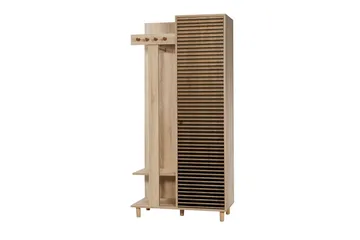 Brokind Klädförvaring 90 cm - Brun - Products - Möbler - Hallmöbler - Möbelset för hall & entre