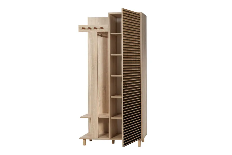 Brokind Klädförvaring 90 cm - Brun - Products - Möbler - Hallmöbler - Möbelset för hall & entre