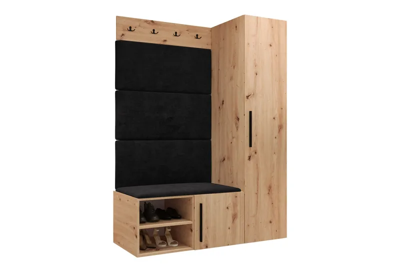 Farosa Hallmöbelset - Brun - Products - Möbler - Hallmöbler - Möbelset för hall & entre