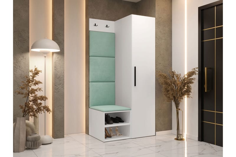 Farosa Hallmöbelset - Vit - Products - Möbler - Hallmöbler - Möbelset för hall & entre
