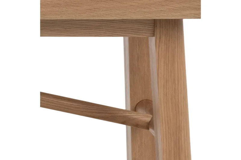 Galwa Sittbänk - Svart/Matt Ek - Products - Möbler - Hallmöbler - Hallbänk