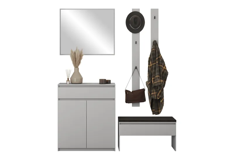 Simply Hallmöbelset, Grå