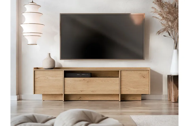 Bellia Tv-skåp 197x38 cm, Beige