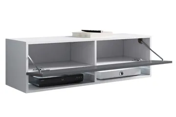 Brya TV-bänk 100x32x30 cm - Vit - Products - Möbler - TV- & Mediamöbler - TV bänk & mediabänk