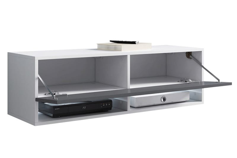 Brya TV-bänk 100x32x30 cm - Vit - Products - Möbler - TV- & Mediamöbler - TV bänk & mediabänk