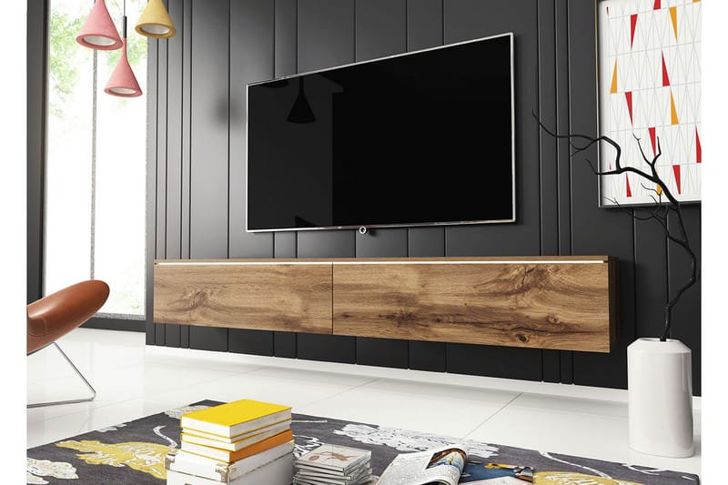 Cuguen Tv-skåp 180 cm - Ljus Natur - Products - Möbler - TV- & Mediamöbler - TV-skåp