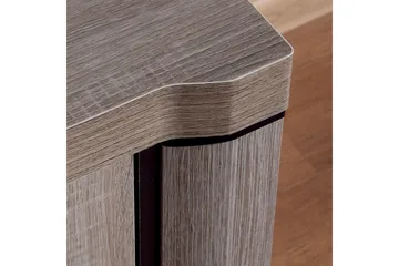 Dallas TV-bänk 137x44x53 cm LED-belysning - Beige/Grå - Products - Möbler - TV- & Mediamöbler - TV bänk & mediabänk