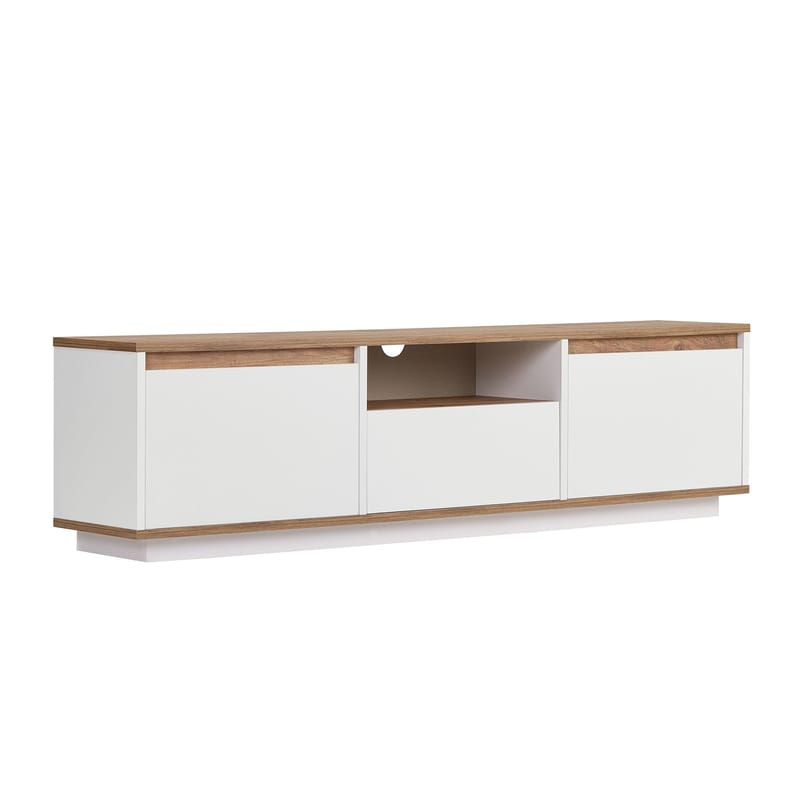 Domar Tv-bänk 160 cm - Atlantic pine, vit - Products - Möbler - TV- & Mediamöbler - TV bänk & mediabänk
