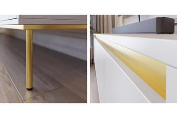 Hollander Tv-bänk 150 cm - Svart/Guld - Products - Möbler - TV- & Mediamöbler - TV bänk & mediabänk