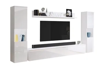Kanehira Tv-möbelset - Vit - Products - Möbler - TV- & Mediamöbler - TV-möbelset