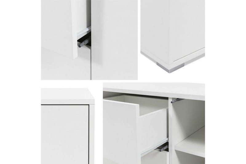 Kintore Tv-skåp 141 cm White - Products - Möbler - TV- & Mediamöbler - TV-skåp