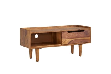 Lowboard Wohnling Massivt trä med förvaring 1 dörr trälben lantligt - Products - Möbler - TV- & Mediamöbler - TV bänk & mediabänk