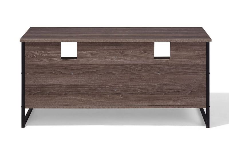 Melnychuk TV-Bänk 120 cm - Mörkbrun - Products - Möbler - TV- & Mediamöbler - TV bänk & mediabänk