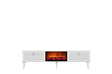 Mula Tv-bänk 150 cm - Vit - Products - Möbler - TV- & Mediamöbler - TV bänk & mediabänk