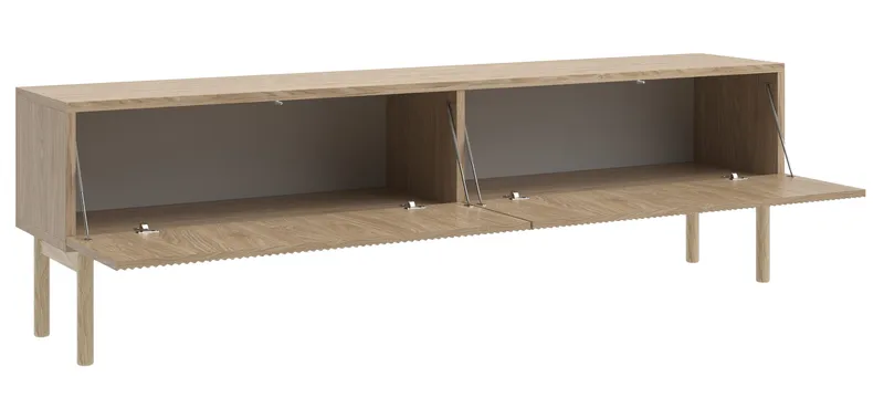 Takayo Tv-bänk 176 cm - Ek - Products - Möbler - TV- & Mediamöbler - TV bänk & mediabänk