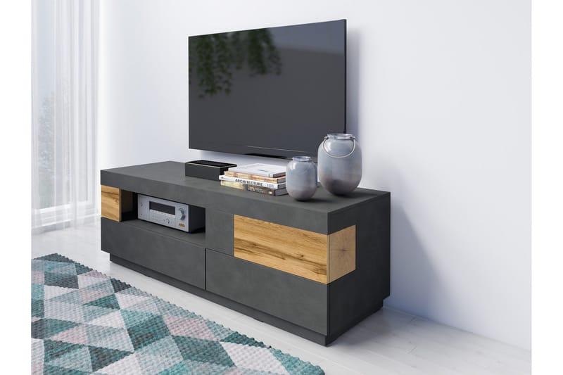 Tomeka TV-bänk 160 cm - Trä - Products - Möbler - TV- & Mediamöbler - TV bänk & mediabänk