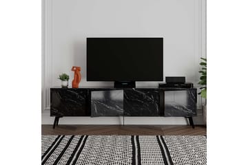 Tv-bänk & mediabänk Dune Tv-bänk 180 cm Beige Beige - Products - Möbler - TV- & Mediamöbler - TV bänk & mediabänk