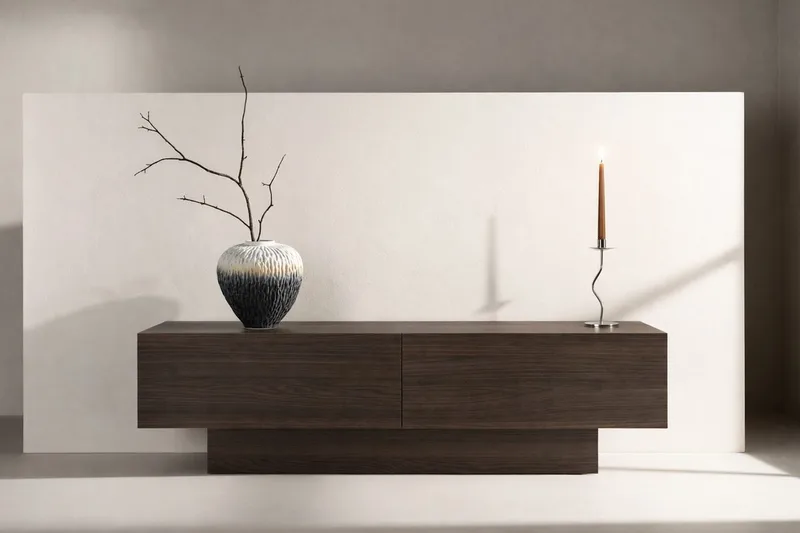 Tv-Bänk Cuenca 160 m, mocka