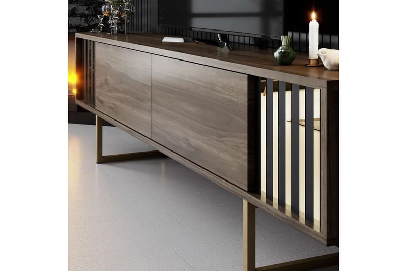 TV-bänk Rany Linje Valnöt / Rany - Valnöt / Rany - Products - Möbler - TV- & Mediamöbler - TV bänk & mediabänk