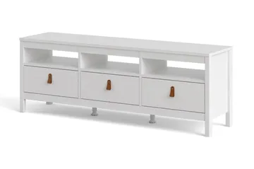 Vallvidera Tv-bänk 151 cm - Vit/Natur - Products - Möbler - TV- & Mediamöbler - TV bänk & mediabänk