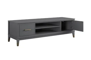 Westerleigh TV-bänk 152x50 cm Grafitgrå - CosmoLiving - Products - Möbler - TV- & Mediamöbler - TV bänk & mediabänk