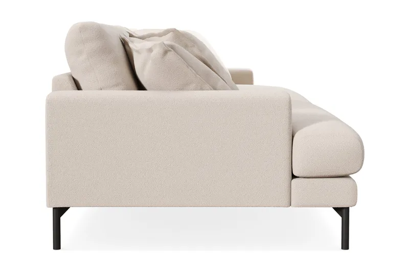 Menard Premium 5-sits Djup Soffa i Bouclé - Ljusbeige - Products - Möbler - Soffa