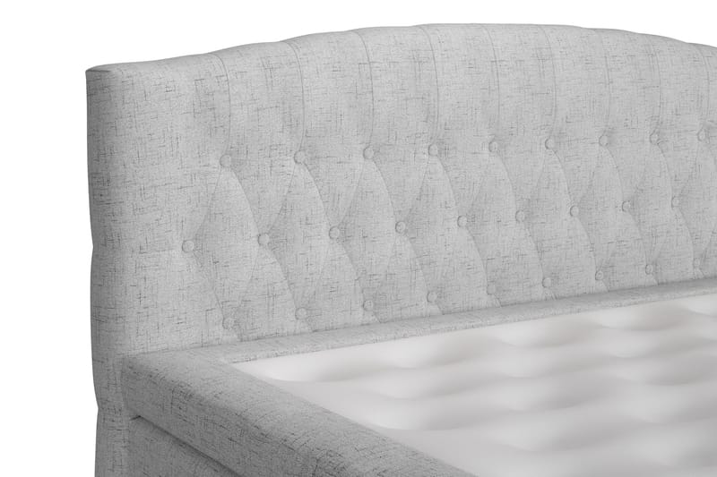 Belda Kontinentalsäng 160x200Fast - Ljusgrå - Products - Möbler - Säng - Kontinentalsäng
