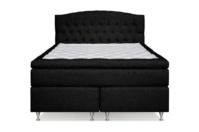 Belda Kontinentalsäng 160x200Fast - Svart - Products - Möbler - Säng - Kontinentalsäng