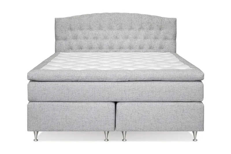 Belda Kontinentalsäng 180x200Fast/Medium - Ljusgrå - Products - Möbler - Säng - Kontinentalsäng