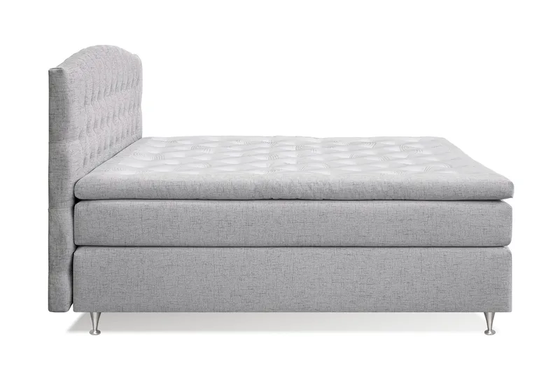 Belda Kontinentalsäng 180x200Fast/Medium - Ljusgrå - Products - Möbler - Säng - Kontinentalsäng
