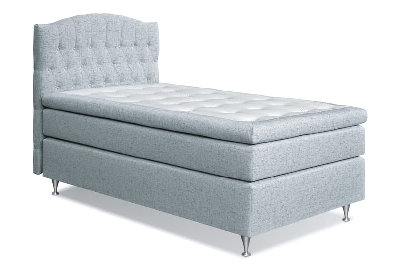 Belda Sängpaket 120x200 Fast - Ljusblå - Products - Möbler - Säng - Enkelsäng