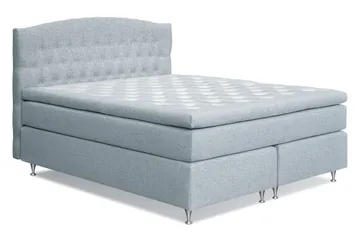 Belda Sängpaket 180x200 Fast - Ljusblå - Products - Möbler - Säng - Kontinentalsäng