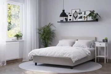 Billingen Komplett Sängpaket 120x200 cm - Beige - Products - Möbler - Säng - Enkelsäng