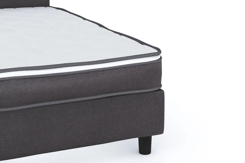 Billingen Komplett Sängpaket 140x200 cm - Grå - Products - Möbler - Säng - Kontinentalsäng