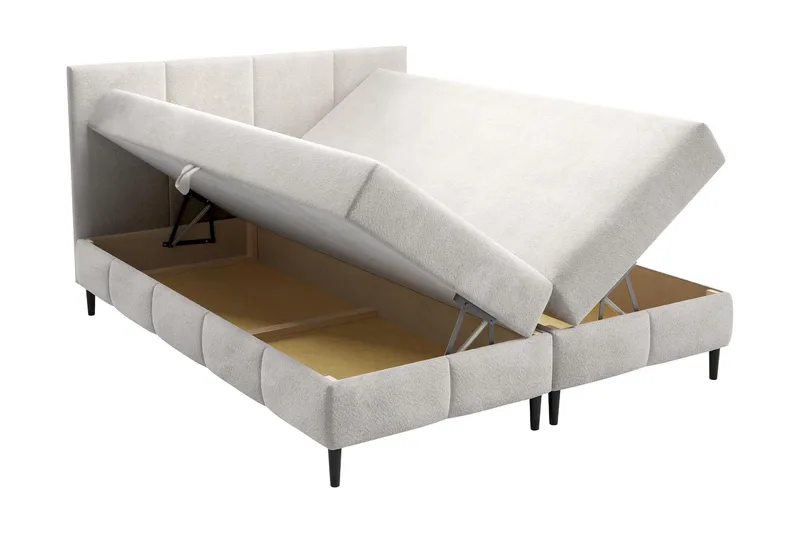 Celestine Förvaringssäng 160x200 cm - Vit - Products - Möbler - Säng - Komplett sängpaket