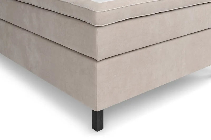 Celine Kontinentalsäng 140x200cm - Beige/Sammet - Products - Möbler - Säng - Kontinentalsäng