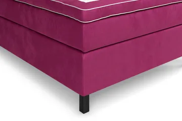 Celine Kontinentalsäng 140x200cm - Rosa/Sammet - Products - Möbler - Säng - Kontinentalsäng