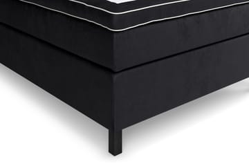 Celine Kontinentalsäng 140x200cm - Svart/Sammet - Products - Möbler - Säng - Kontinentalsäng