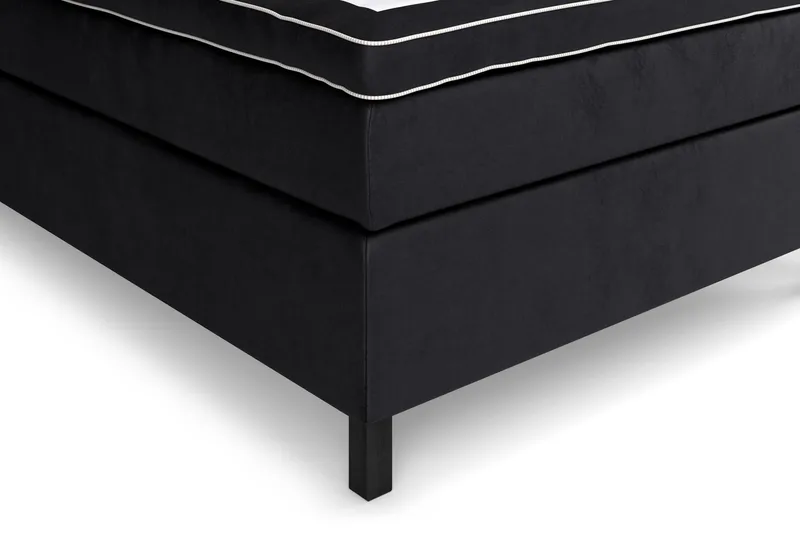 Celine Kontinentalsäng 140x200cm - Svart/Sammet - Products - Möbler - Säng - Kontinentalsäng