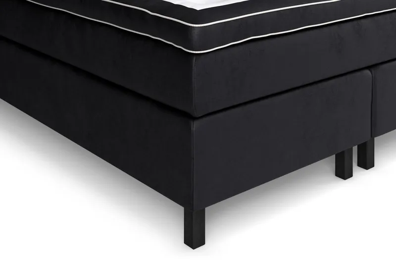Celine Kontinentalsäng 160x200cm - Svart/Sammet - Products - Möbler - Säng - Kontinentalsäng