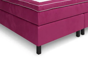 Celine Kontinentalsäng 210x210cm - Rosa/Sammet - Products - Möbler - Säng - Kontinentalsäng