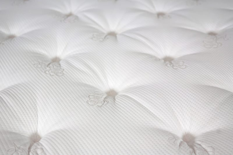 Charleston Kontinentalsäng 120x200 Fast Polyeterskum - Svart - Products - Möbler - Säng - Enkelsäng