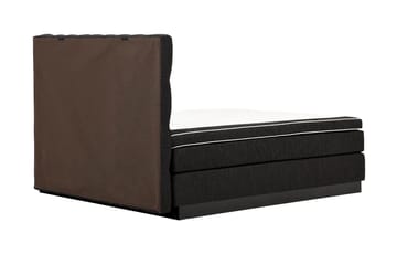 Charleston Kontinentalsäng 180x200 Fast Polyeterskum - Svart - Products - Möbler - Säng - Kontinentalsäng